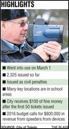 4 hand-held cameras nail speeding cars