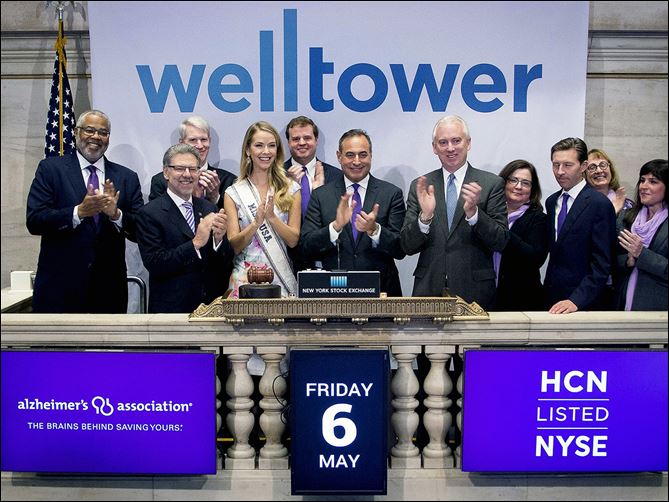 Welltower rings bell on Wall Street Toledo Blade
