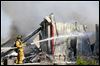 Perrysburg firefighters battle barn blaze