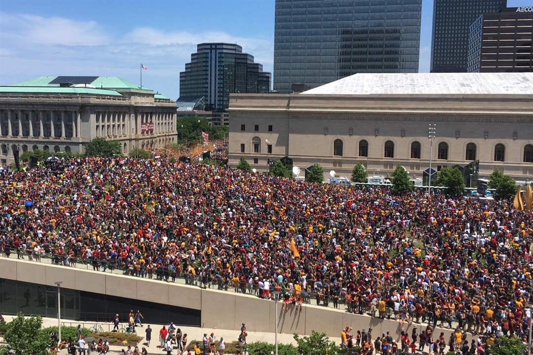 Image result for cavs victory parade