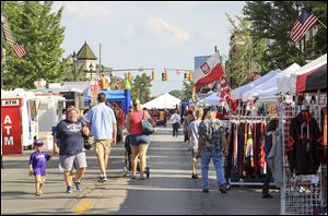 The Lagrange Street Polish Festival charges $5 admission from noon to 11 p.m. today and $3 from noon to 7 p.m. Sunday.