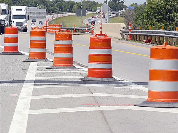 Lane closings on Central, Talmadge