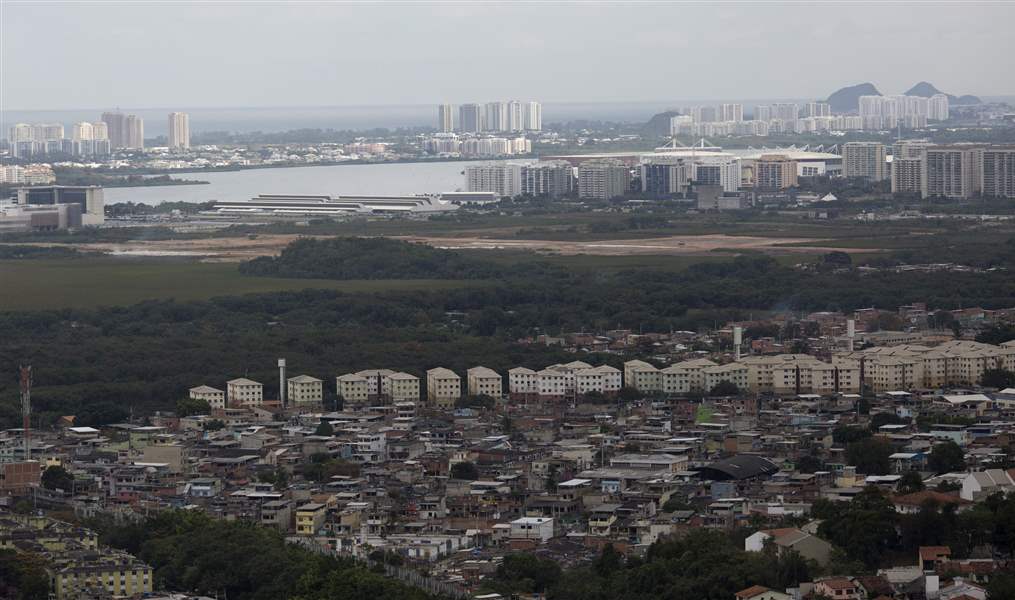 Olympics feel far for those in the infamous City of God slum The Blade