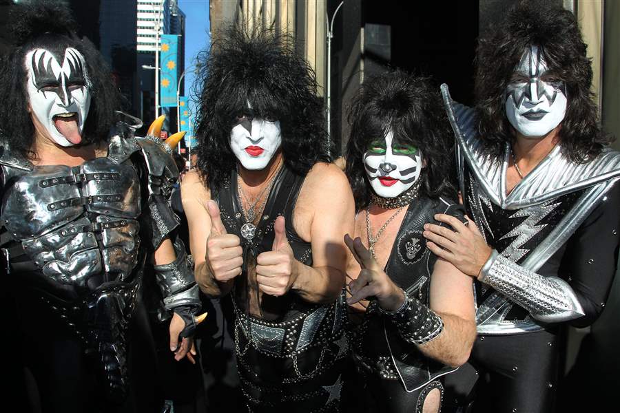 Gene Simmons And KISS Selling Spectacle To Toledo Fans The Blade