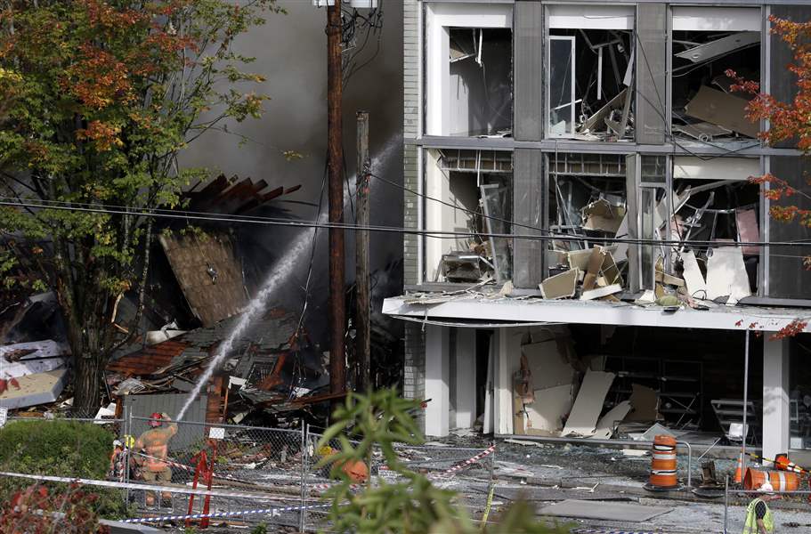 Gas explosion rocks Portland shopping district, injuring 8 The Blade