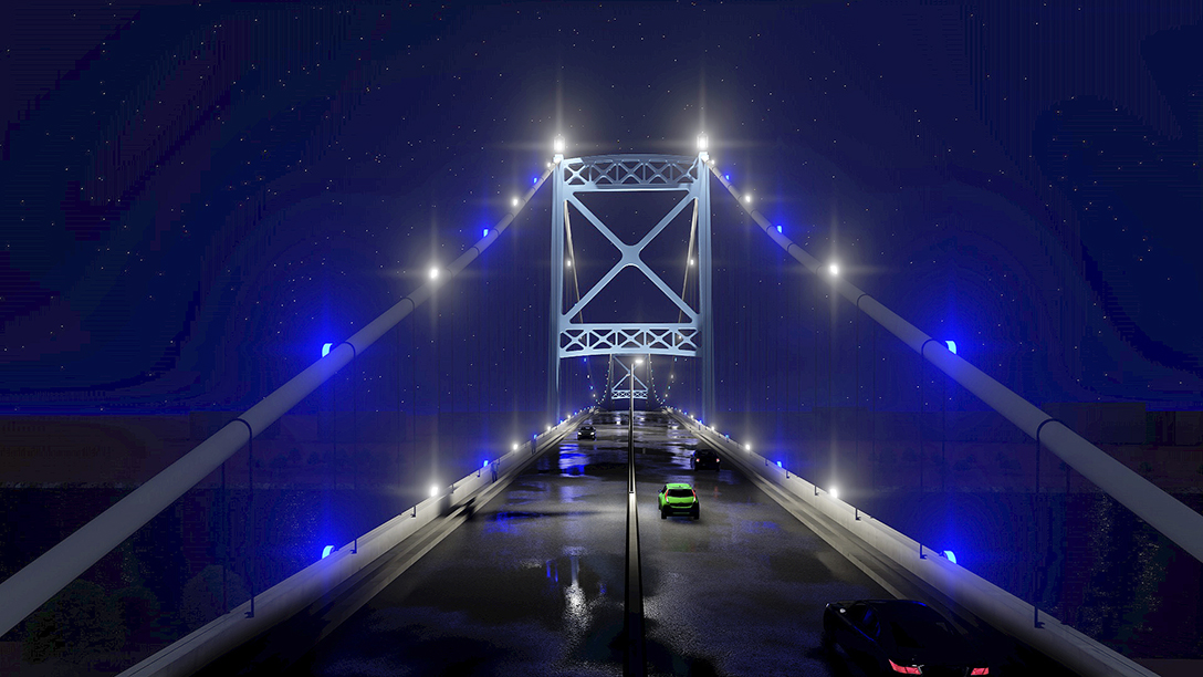 Dynamic lighting being proposed for historic span The Blade