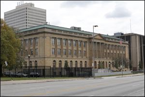 U.S. District Courthouse in downtown Toledo.