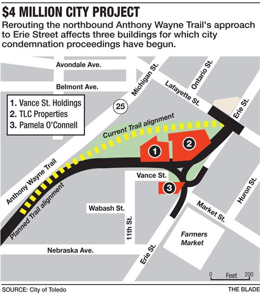 Anthony Wayne Trail entrance to downtown Toledo to be revamped The Blade