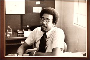 Birdel Jackson sits in his office with the Environmental Protection Agency in Atlanta in 1972. Mr. Jackson in his travels would report illegal discrimination to the agency.