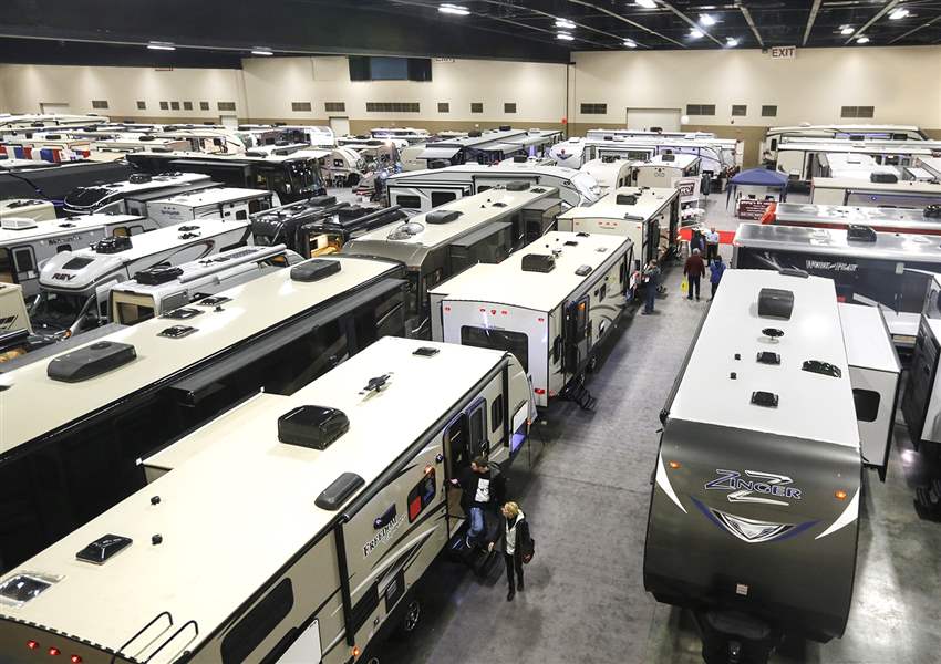 RVs drawing younger generations at Toledo show The Blade