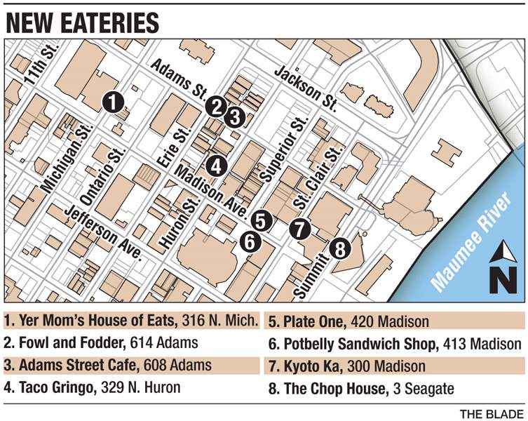 Downtown Toledo dining gets cooking The Blade