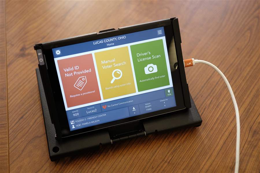 Electronic tablets to assist Toledo poll workers The Blade