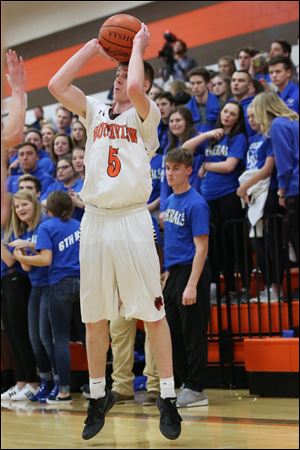 Southview's Ryan Fries shoots a 3 during a game vs. Anthony Wayne last year. Fries scored 16.7 points per game last year and was a first-team All-NLL choice.