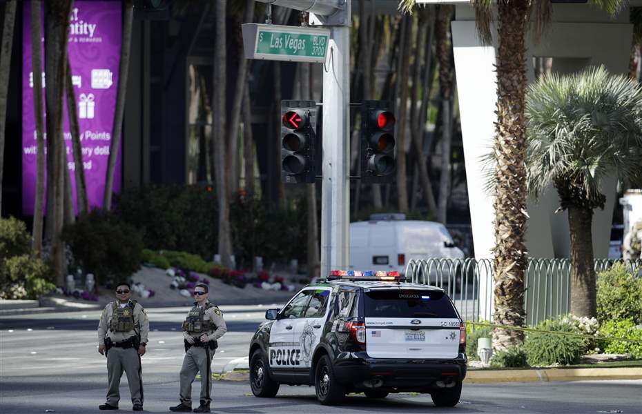 Vegas Strip reopens after gunman surrender, fatal shooting The Blade
