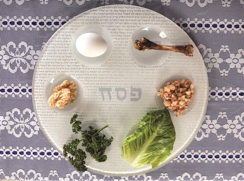 Symbols of sacrifice Seder plate reminder of Jewish tradition The Blade
