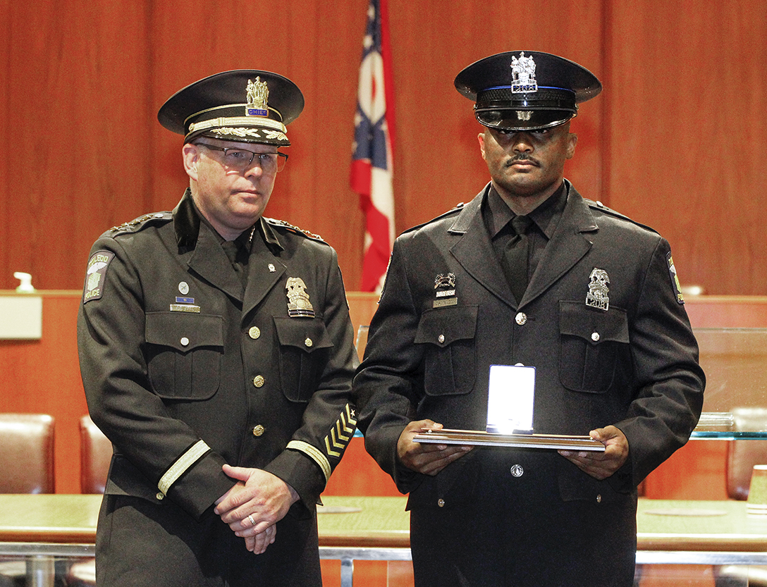 Toledo police officer awarded Medal of Valor The Blade