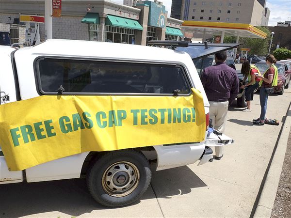 Free gas caps, testing offered this month