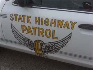 The Ohio State Highway patrol cruiser.