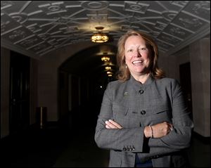 President Sharon Gaber looks back on the struggles of trying to right the reputation of the University of Toledo, which continues to rank low compared to other institutions. 