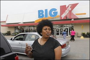 Gayla Price, 52, of Toledo said she would be sad to see the Alexis Road store close. ‘I don’t want it to go. They’ve got great deals. ... I grew up with Kmart, you know what I mean?’