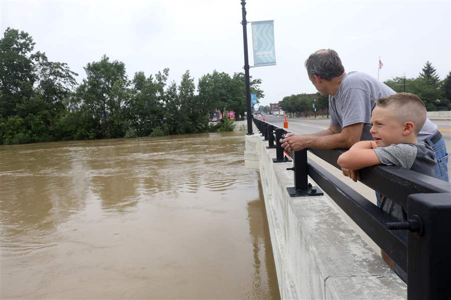 Floodwaters plague Findlay again The Blade