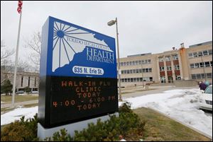 Incoming members of the Toledo-Lucas County Health Department’s board of health will not be sworn in as scheduled Thursday.