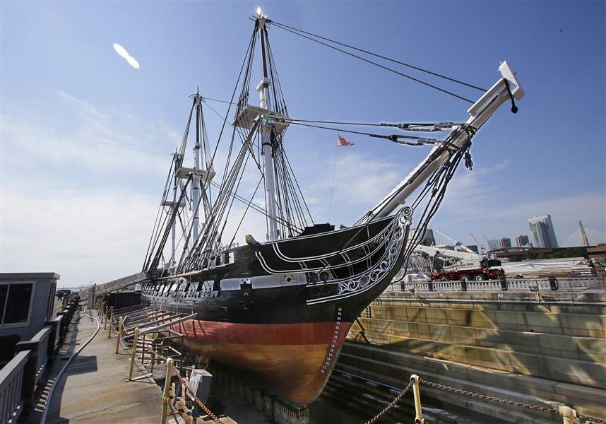 Newly restored USS Constitution is returning to the water The Blade