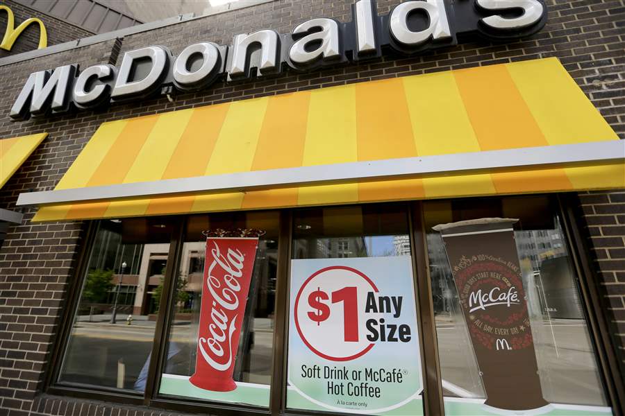 1 sodas help boost McDonald's sales in U.S. The Blade