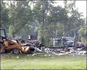 The Fulton County Sheriff’s Office confirmed a body was recovered after a home explosion late Wednesday.