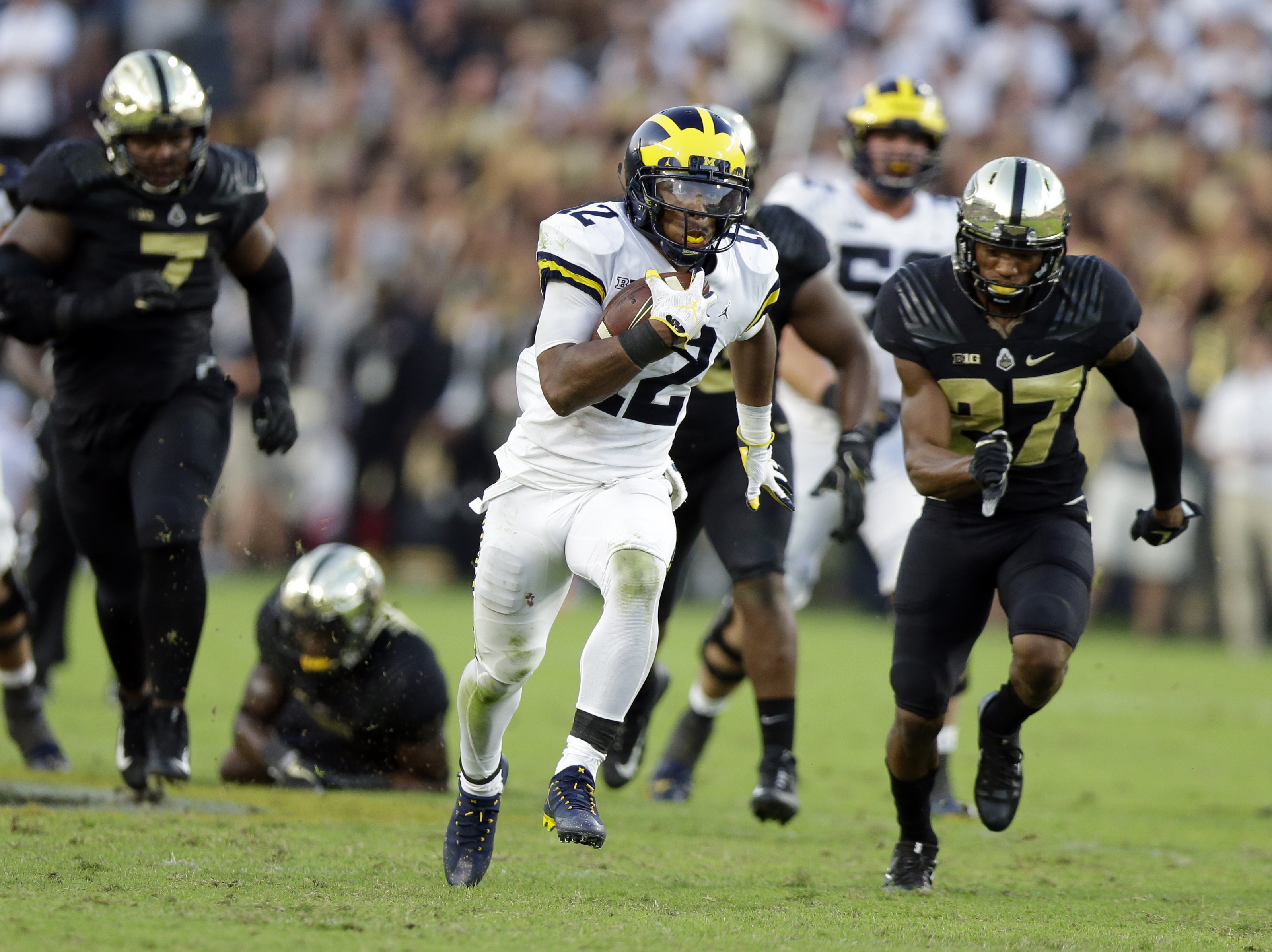 Report Card Michigan earns high marks vs. Purdue The Blade