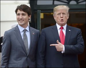 President Trump met with Canadian Prime Minister Justin Trudeau in Washington last Wednesday. NAFTA was on their agenda.