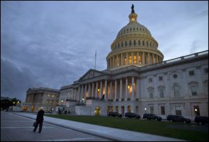 The U.S. Capitol building in Washington.