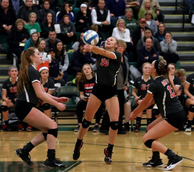 Bedford volleyball team sees its season end in state quarterfinals
