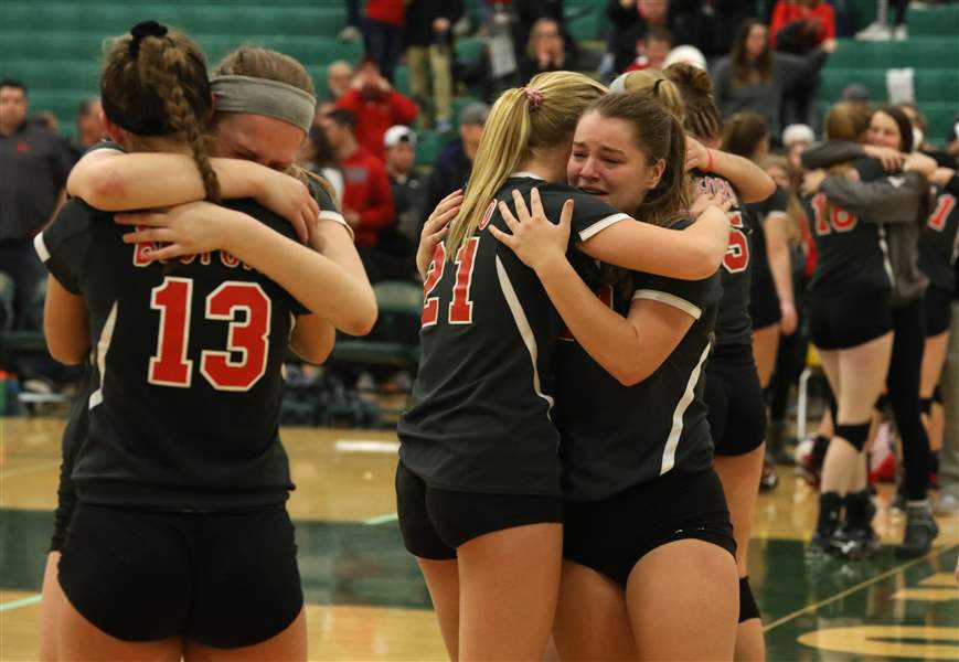 Bedford volleyball team sees its season end in state quarterfinals