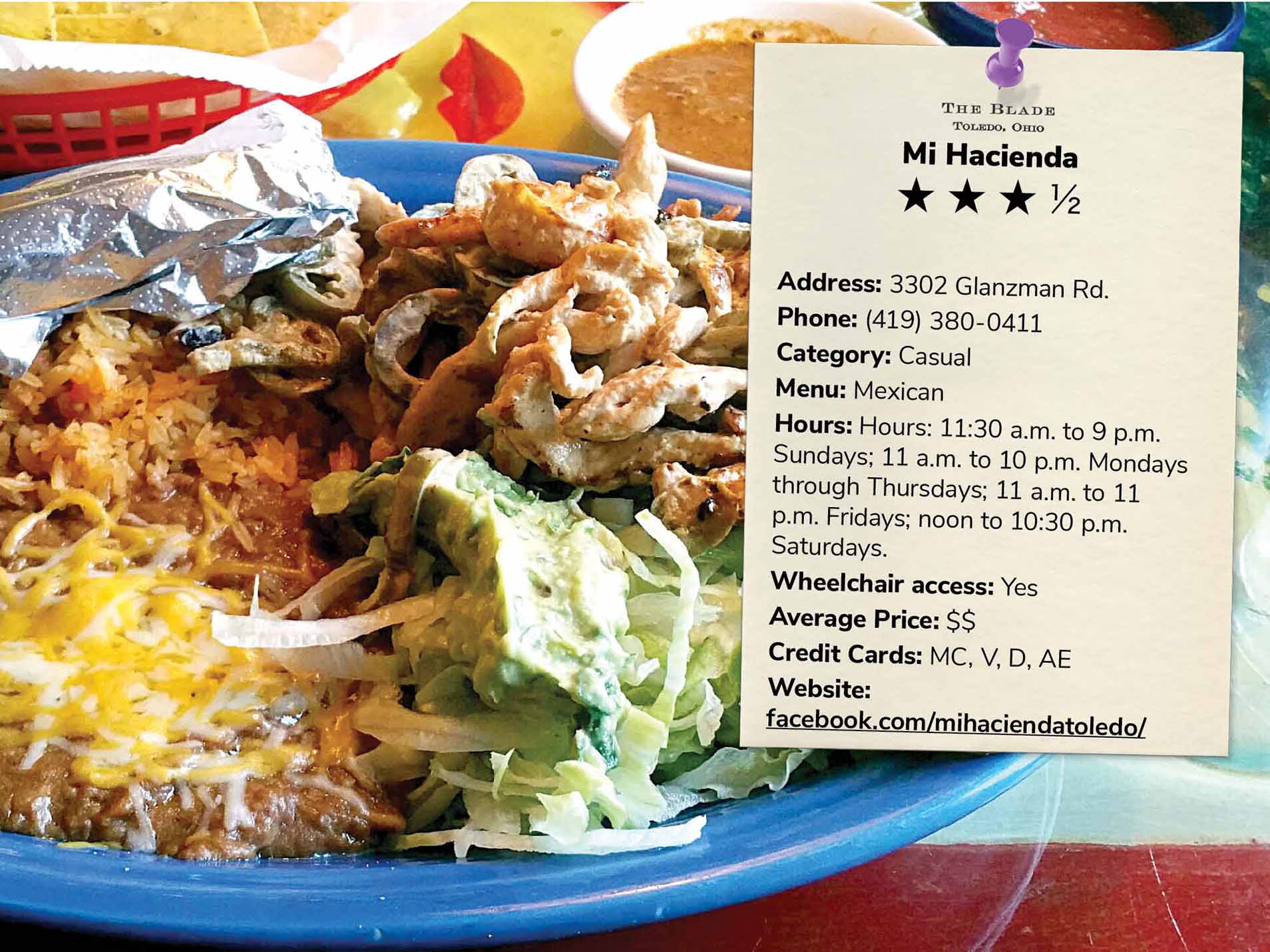 Mi Hacienda delivers on consistency The Blade