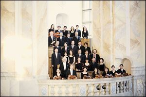 The J.S. Bach Collegium Japan will perform the entire 'Christmas Oratorio' at 8 p.m. Friday in the University of Michigan's Hill Auditorium.