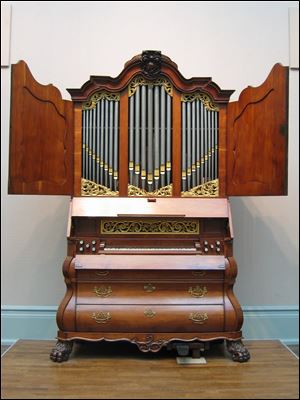 The Dutch Cabinet Organ is the subject of a special series of concerts this weekend as a part of the Great Art Escape at the Toledo Museum of Art.