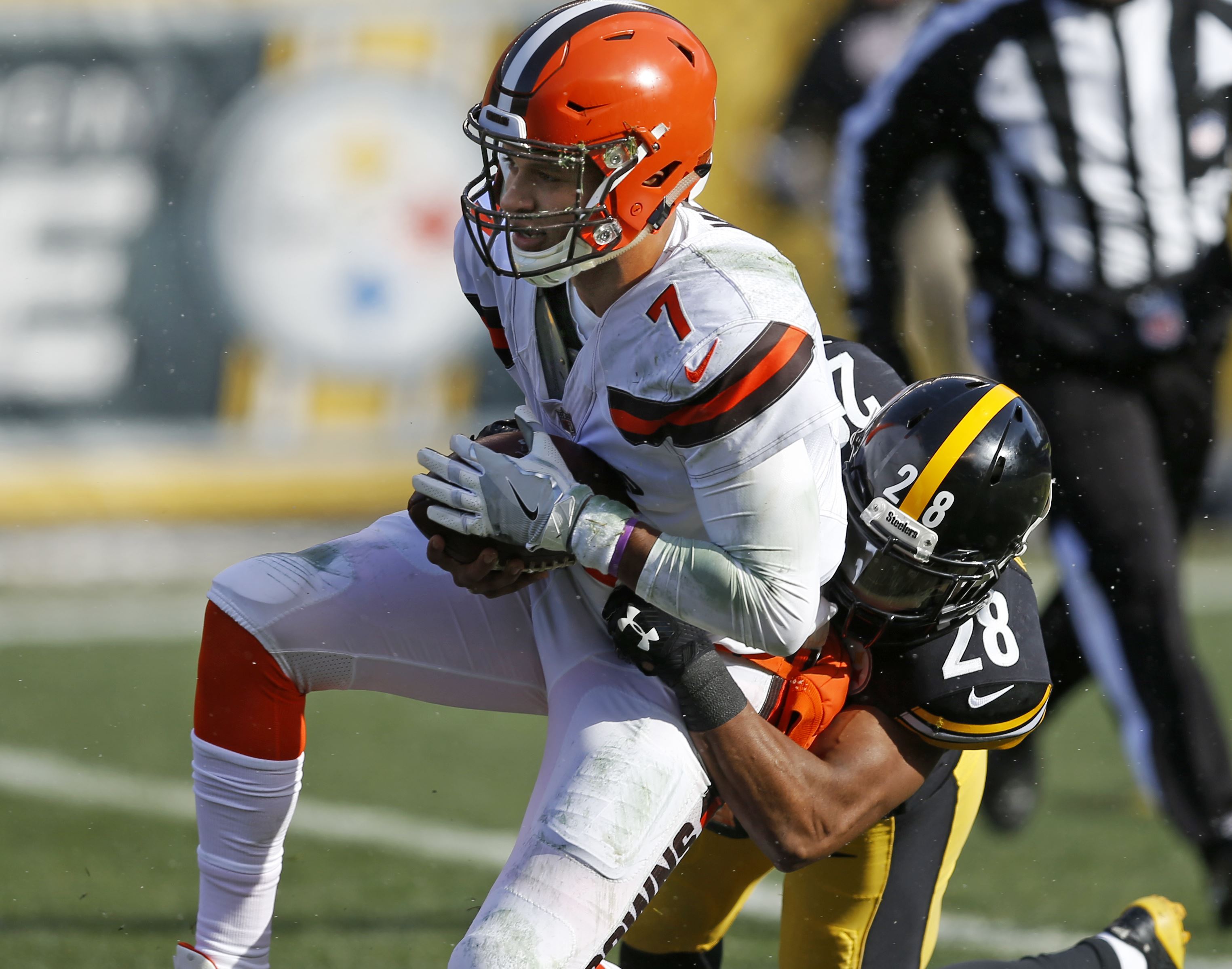 Browns finish winless after 28-24 loss to Steelers - The Blade