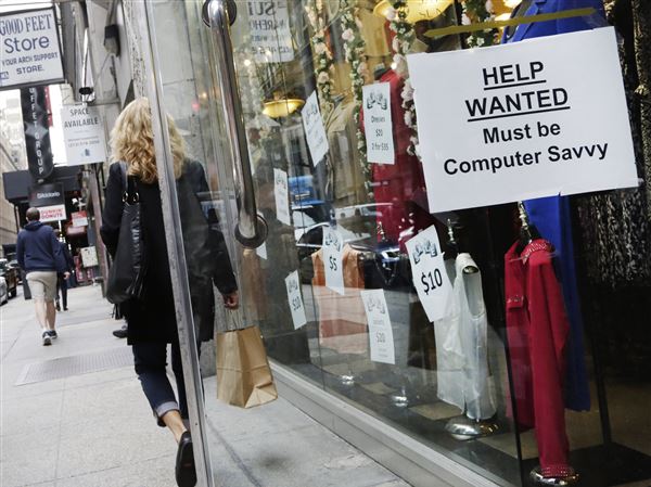 Fewer job openings listed in past month