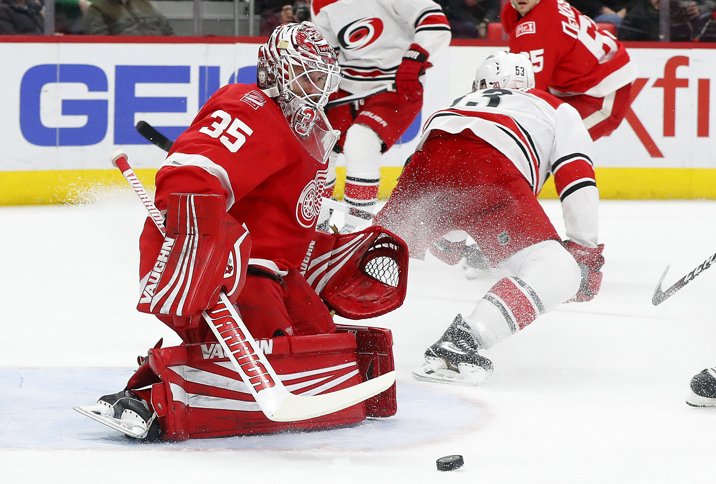 Hurricanes push past Red Wings in third period - The Blade