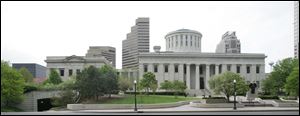 The Ohio Statehouse in Columbus.