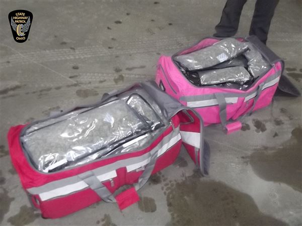 Troopers seize 72 pounds of marijuana in traffic stop