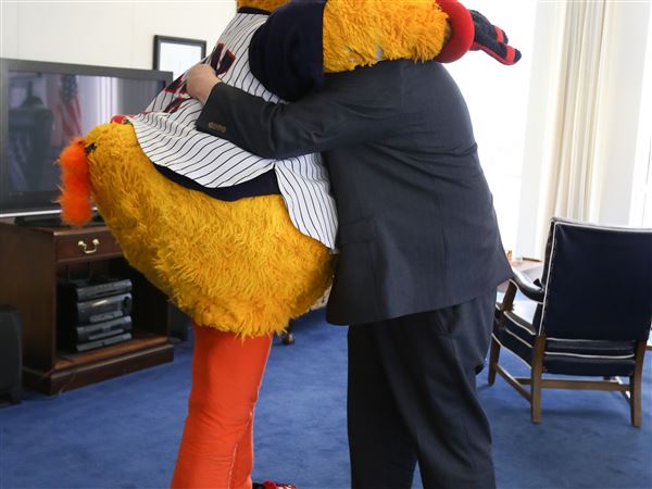 Toledo Mayor Kapszukiewicz recounts time spent as Muddy the Mud Hen