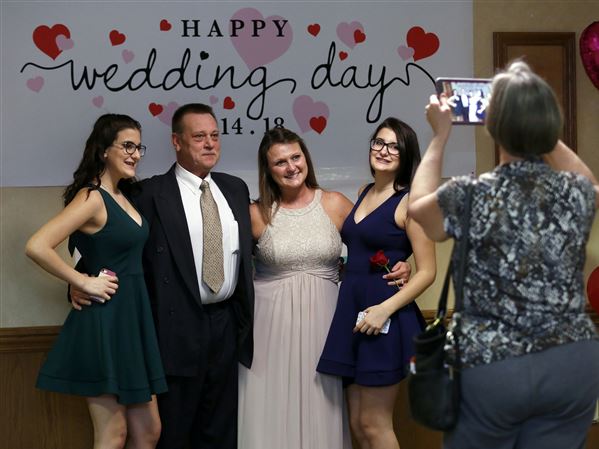 PHOTO GALLERY: Couples marry during live broadcast on Q105.5