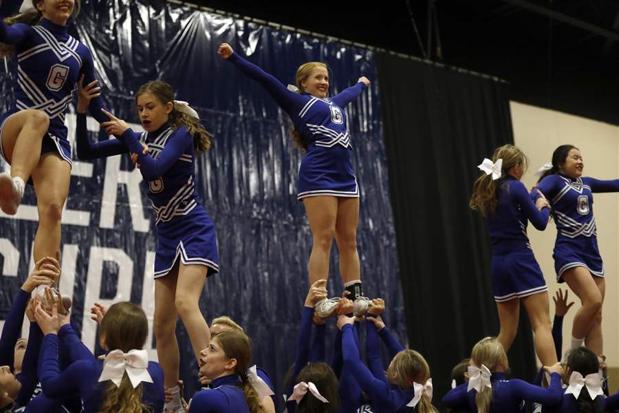 Area cheer programs prep for state competition The Blade