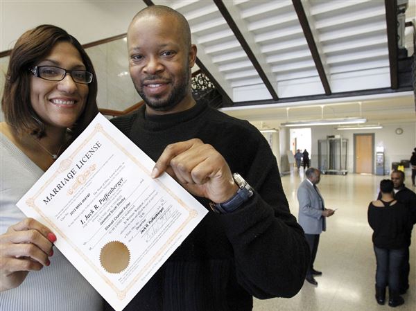 Weddings have been on hold in county courthouse