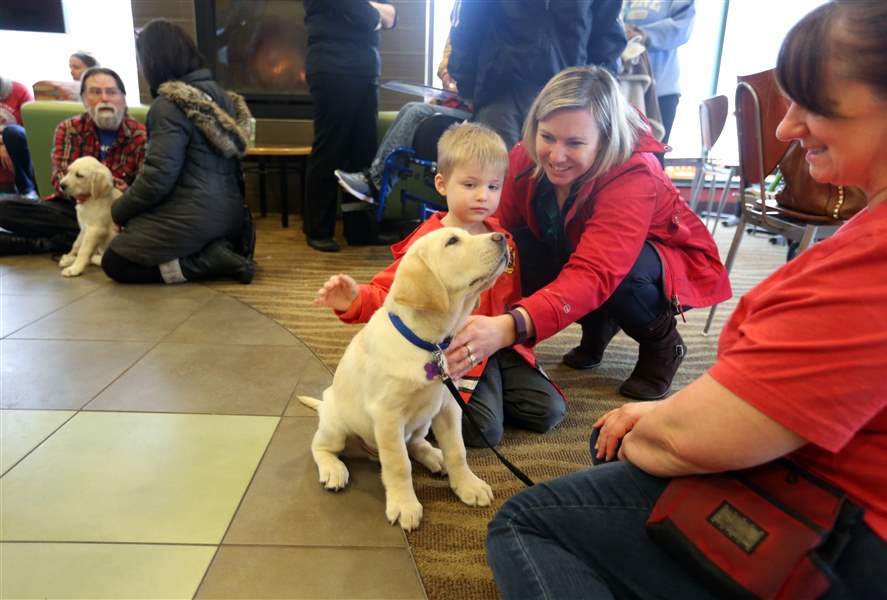 PHOTO GALLERY "Hug a Pup" The Blade