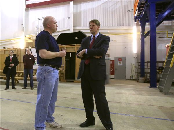 Gubernatorial candidate Cordray visits Owens Community College