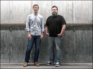Josh Clark, left, and Chuck Bryant are the hosts of the award-winning podcast 