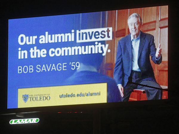 University of Toledo ads highlight local alumni